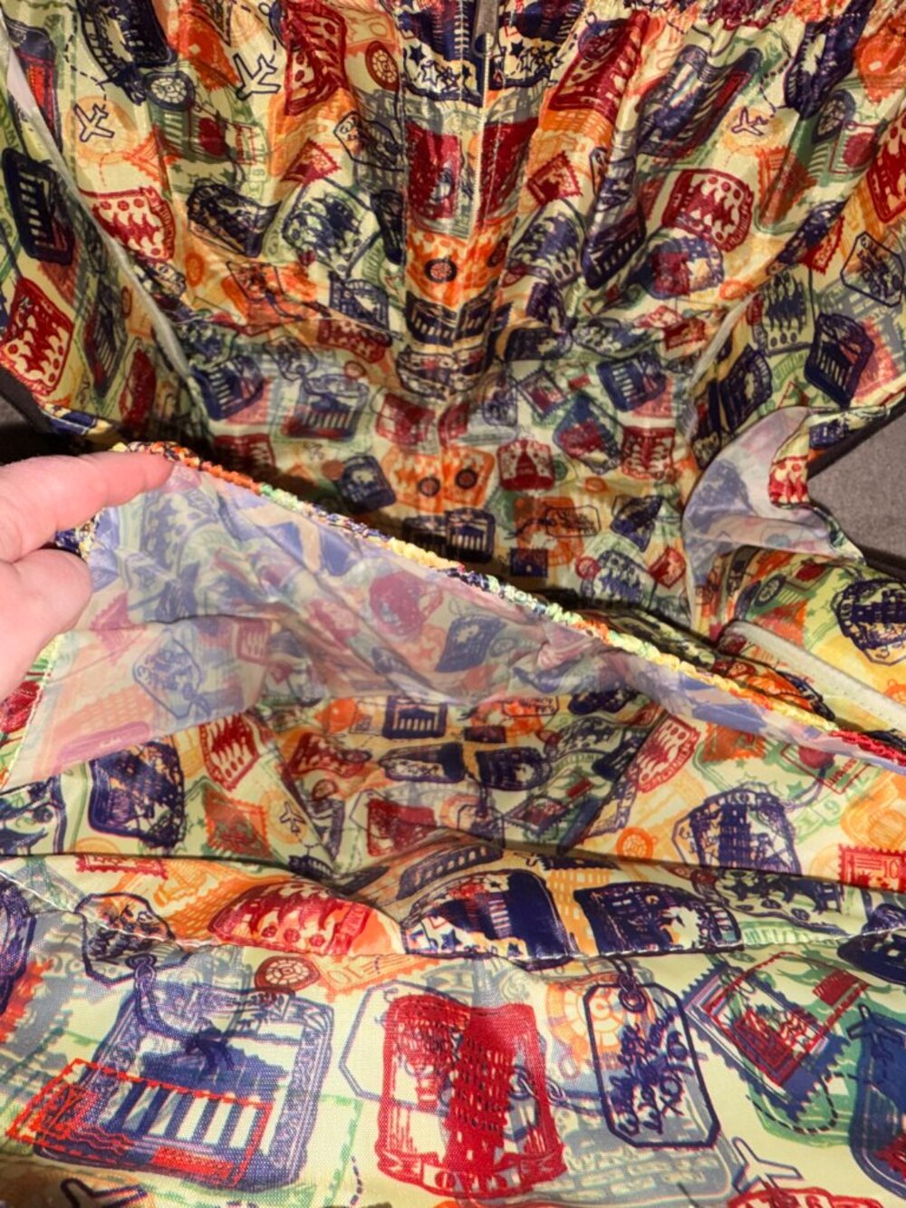 Samantha Brown Bow Rolling Suitcase - Picture 9 of 10